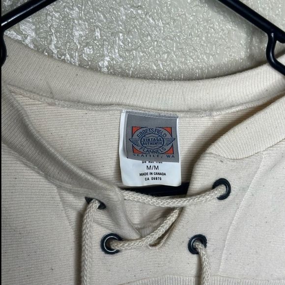 Ebbets Field Flannels Saketboard Shop Pullover Medium - Picture 7 of 7